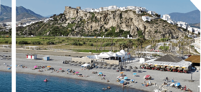 Beach of Salobreña in Spain installs Milesight Cameras to ensure social distance and safety