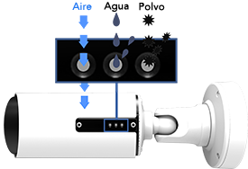 PTFE Membrane, LPR H.265+ Motorized Pro Bullet Network Camera