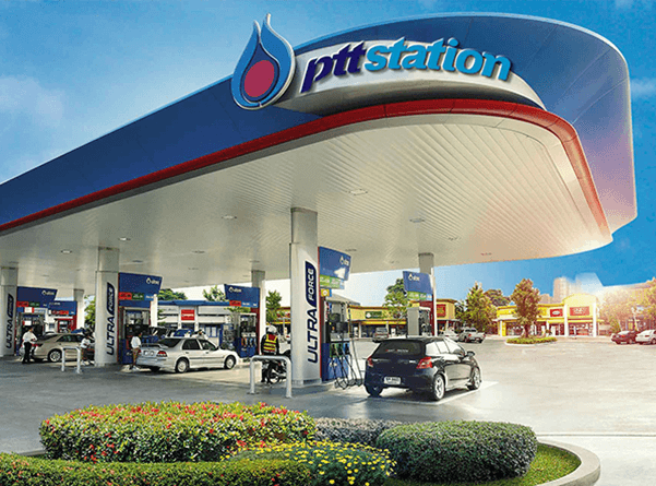 gas station with Milesight IP cameras