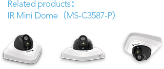 IR mini dome camera, mini dome camera