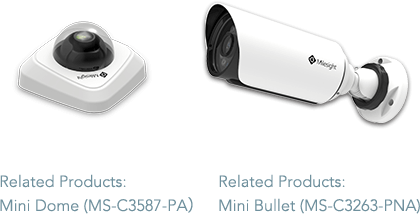 mini dome camera, mini bullet cameraf