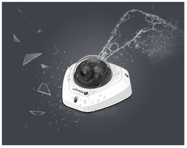 vandal-proof mini dome camera