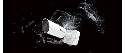 IP67, IK10, LPR H.265+ Motorized Pro Bullet Network Camera