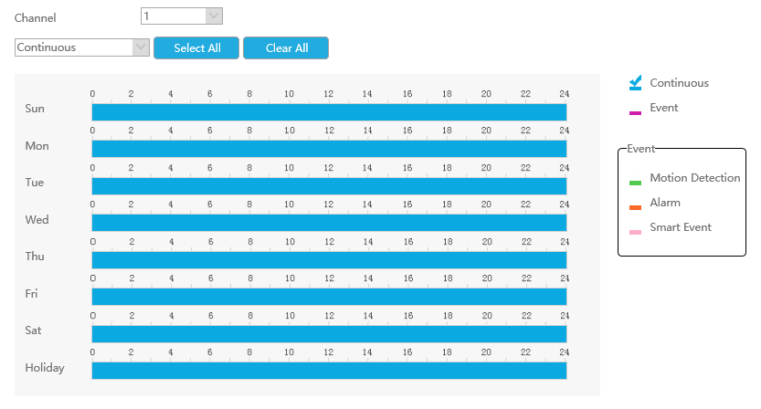 Continuous Record Settings