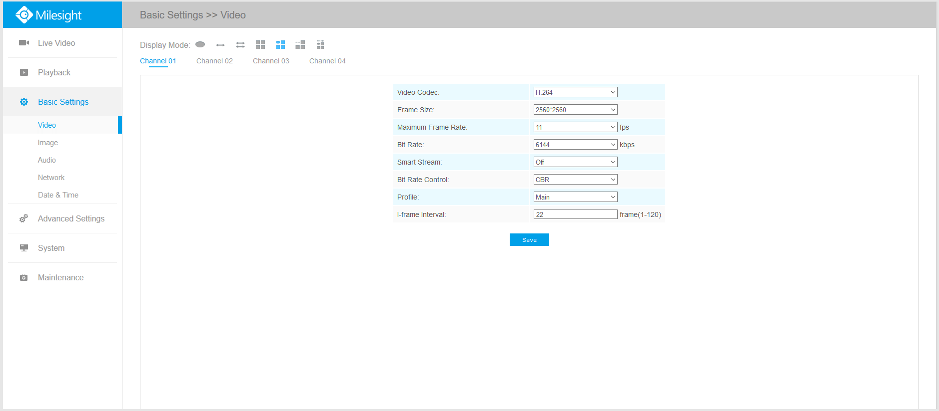 Multi-Channel Mode